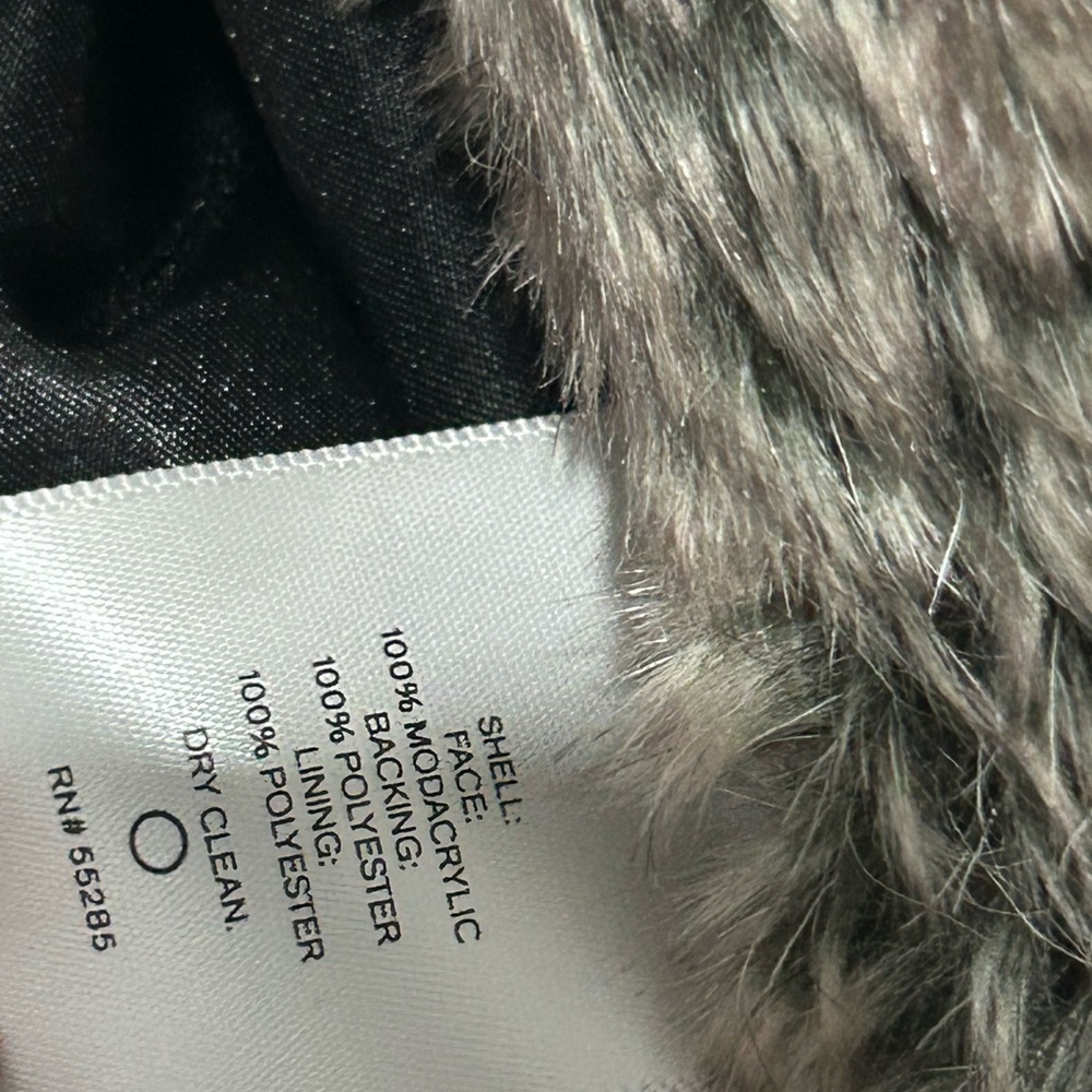 Express Gray Teddy Jacket - image 5